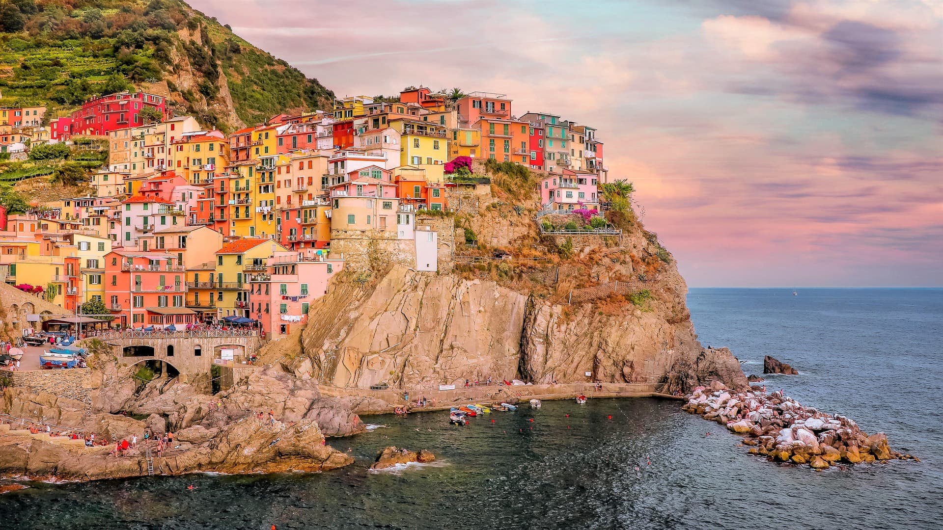 Paysage de voyage inspirant