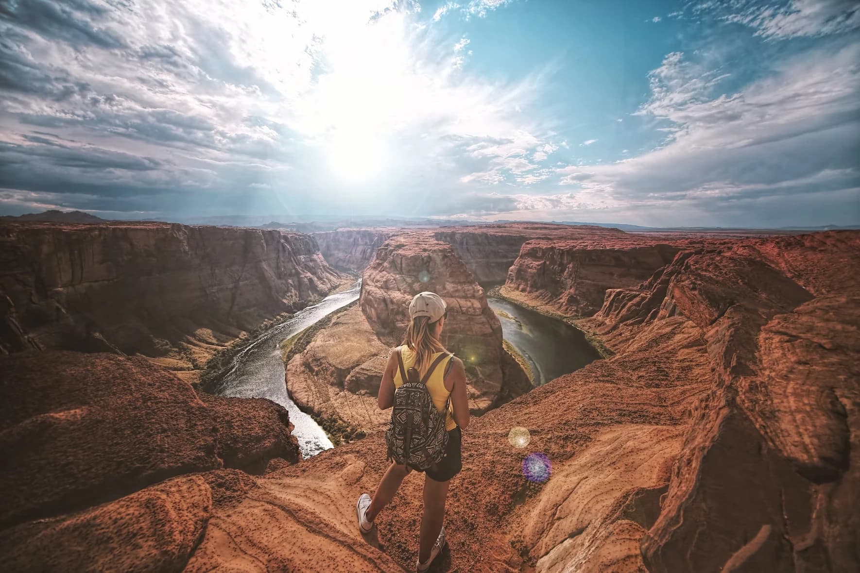 Paysage de voyage inspirant